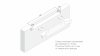 Мебельная ручка АДАМ RT021CP.1/000/160