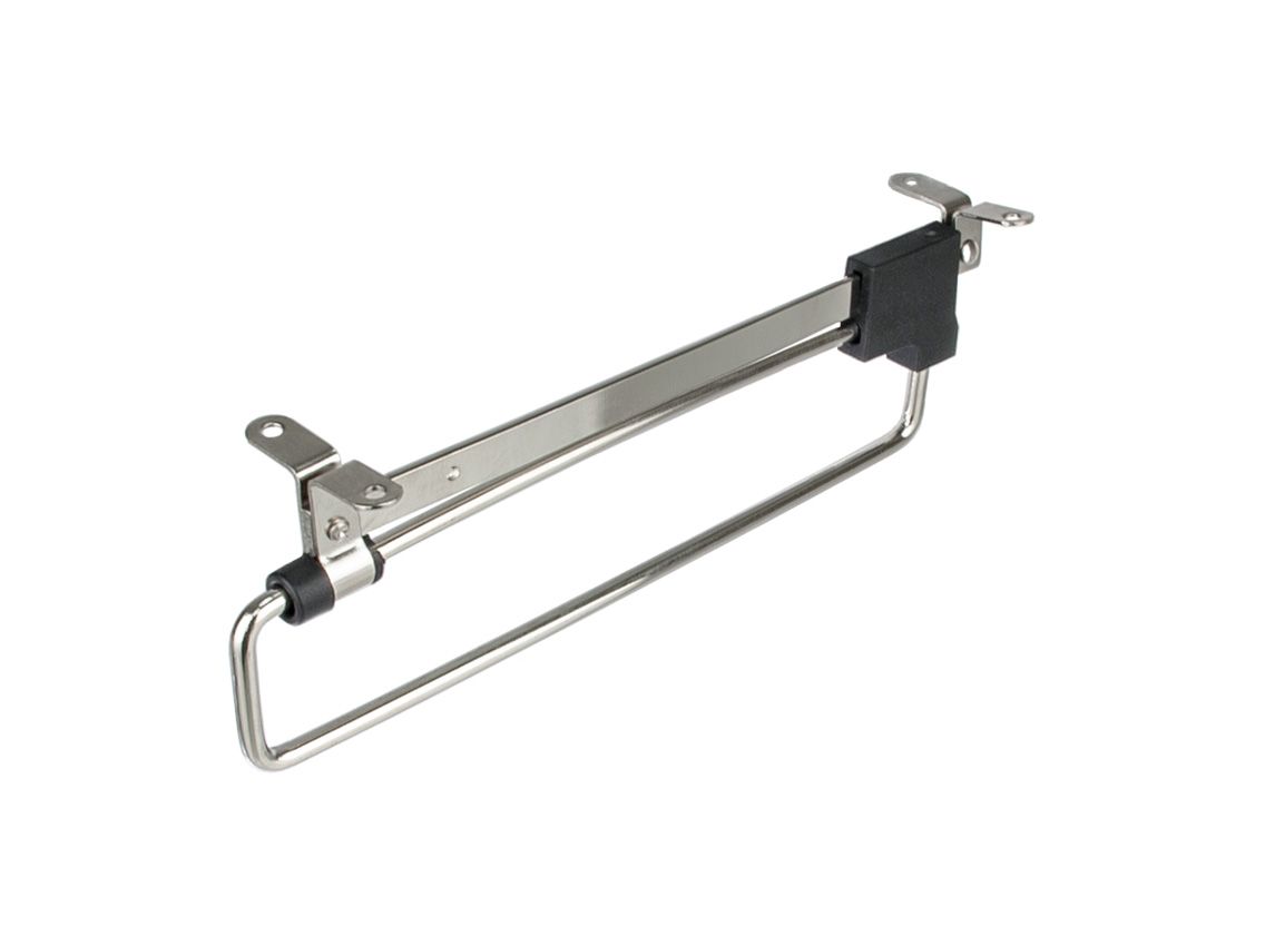 Вешалка выдвижная 250мм никель