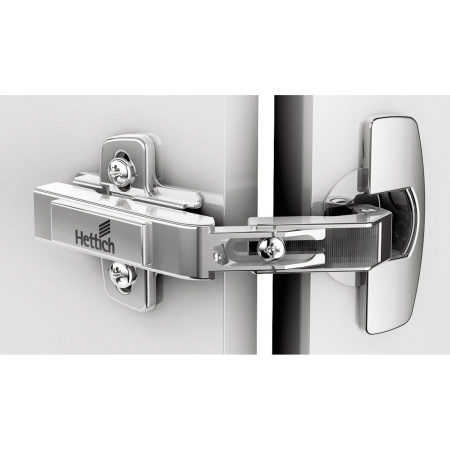 Петля Intermat 9930 эркерная для угловых шкафов, чашка TH52 D35, накладная, B24, 9090109