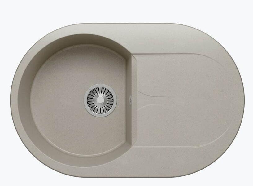 Кухонная мойка Polygran ATOL-760 (№14 Серый)