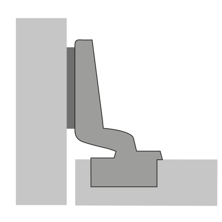 Петля Intermat 9943, угол 110гр, чашка TH42 D35, вкладная, B-3,5, 1030922