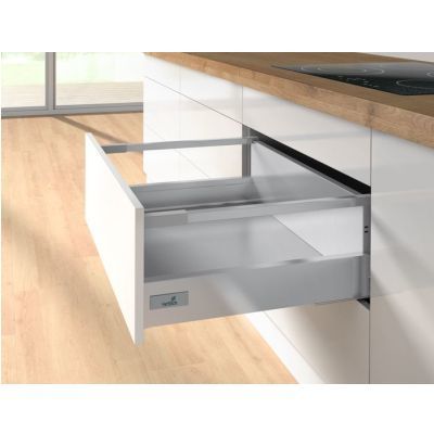 9228909 Ком-кт короба InnoTech Atira полн. выдв. с Silent System NL260, H176, релинги, серый 