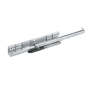 9099946 Направляющая QUADRO 22 HP 22кг NL350, EB20, частич выдвиж ЛЕВАЯ (Хеттих)