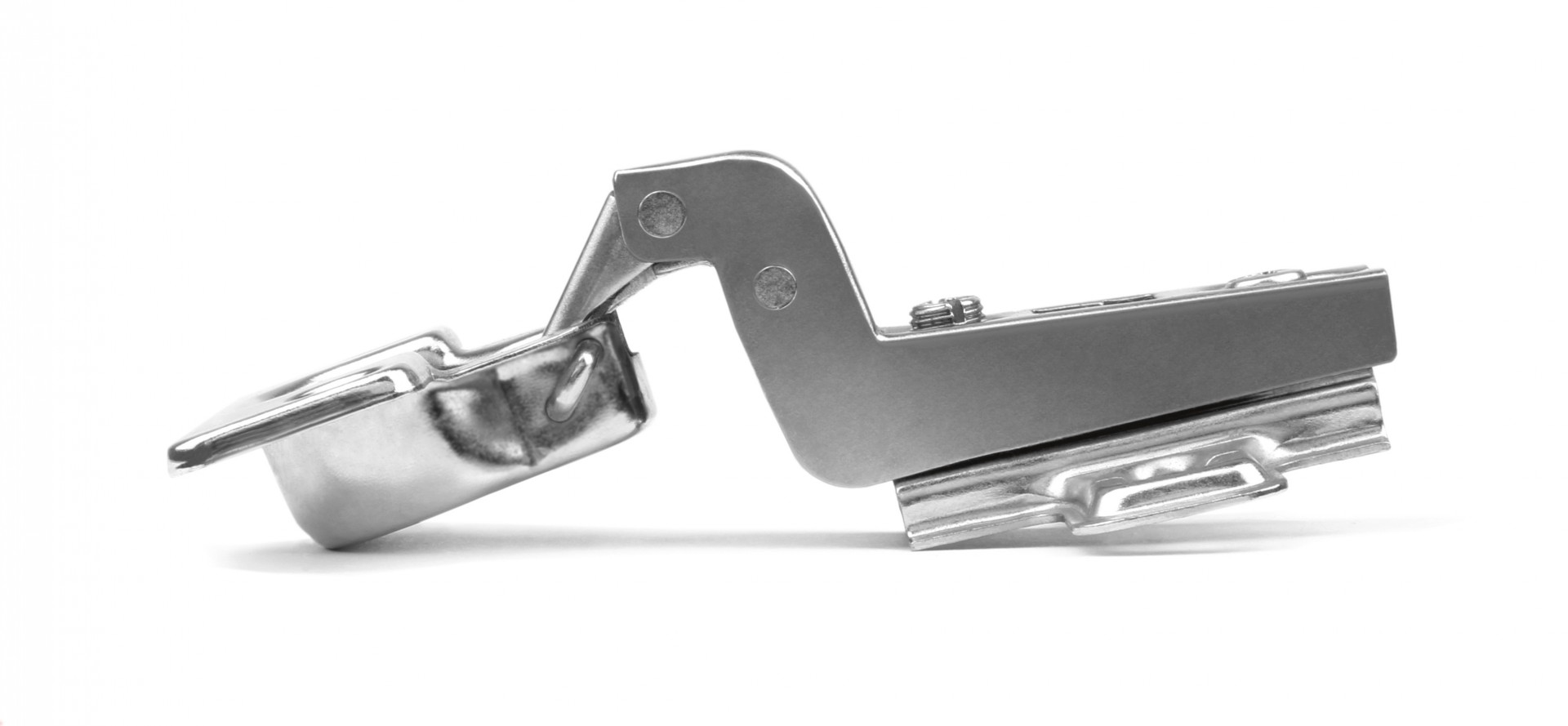 Мебельная петля H100C02/0112 вкладная Slide-on, угол откр. 105˚