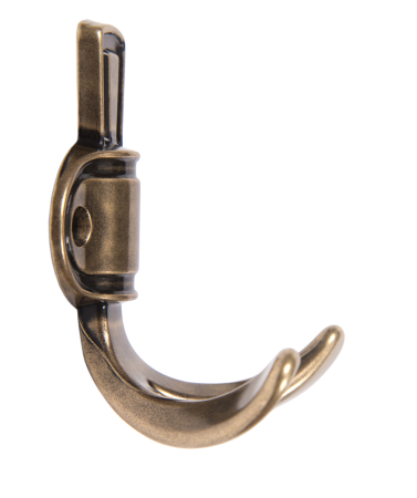 Мебельный крючок BARON K211AB.2 (AB - Старинная латунь)