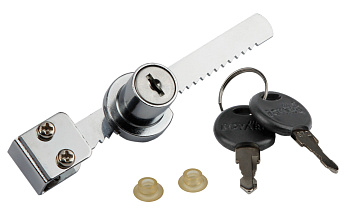 Замок мебельный Z518CP.3/120 (хром полированный), д/раздвижных стеклянных дверей (Boyard)