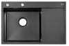 Кухонная мойка ARONA  ARS 780*505 L BLACK PVD NANO