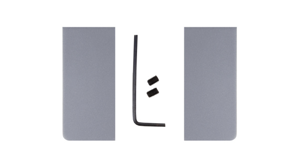 Заглушки GOLA BALANCE RZ051.04GR (GR - Серый)