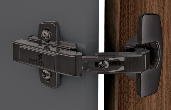 Петля Intermat 9930, угол 50гр/65гр, чашка TH52 D35, накладная, B24, черный обсидиан (9116394)