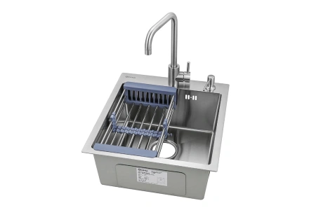 Кухонная мойка ARONA  ARS 450*505 SATIN