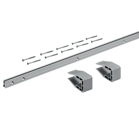9209225 Комплект профилей SlideLine M, L2500, H18, серебристый