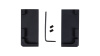 Заглушки GOLA BALANCE RZ051.04BL (BL - Матовый чёрный)