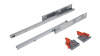 Направляющие механизмы B-Slide DB8782Zn/400 скрытого монтажа, доводчик, неполн.выдвиж., пласт.фиксат