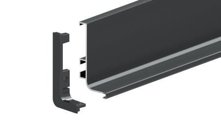 Заглушки GOLA BALANCE RZ051.01BL (BL - Чёрный матовый)