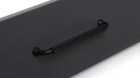 Мебельная ручка BOND RS324BL.4/160 (BL - Матовый чёрный)