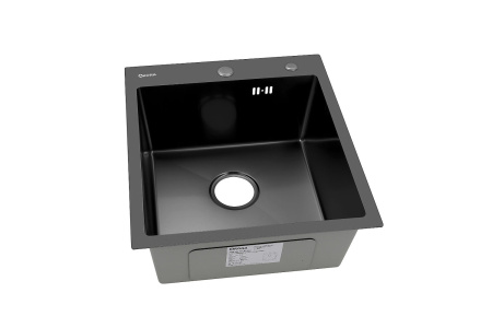 Кухонная мойка ARONA  ARS 550*505 BLACK PVD NANO