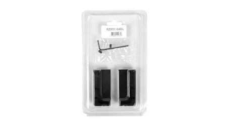 Заглушки GOLA BALANCE RZ051.04BL (BL - Матовый чёрный)