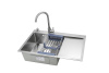 Кухонная мойка ARONA  ARS 780*505 R SATIN