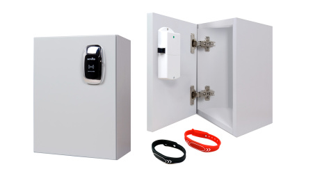 Замок накладной электронный с ключом-браслетом CLUB Z602CP.5 (Boyard)