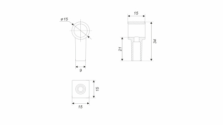 Держатель HOLD Original RN001SC.23 (SC - Сатиновый хром)