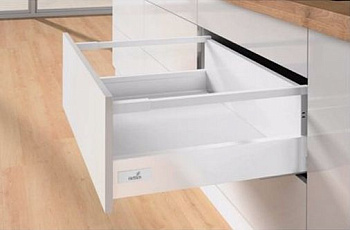 Ком-кт короба InnoTech Atira полн. выдв. с Silent System NL520, H176, релинги, белый, 9230061